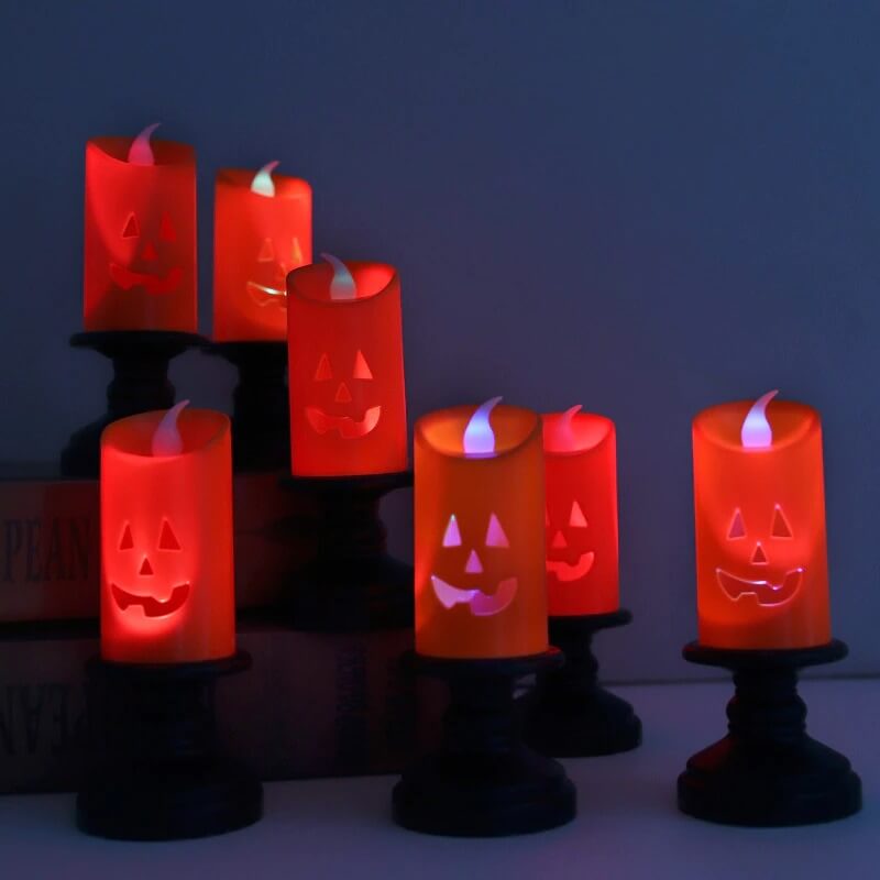 This is a Halloween LED Candle