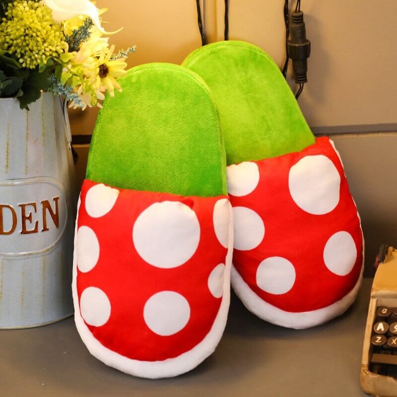 This is a Piranha Plants Slippers