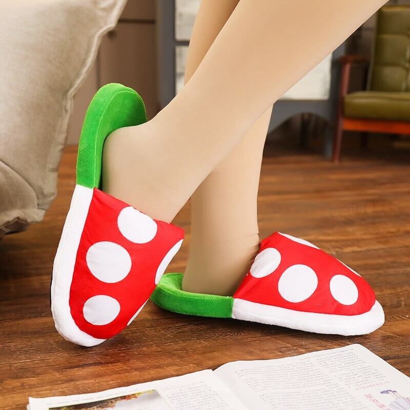 This is a Piranha Plants Slippers