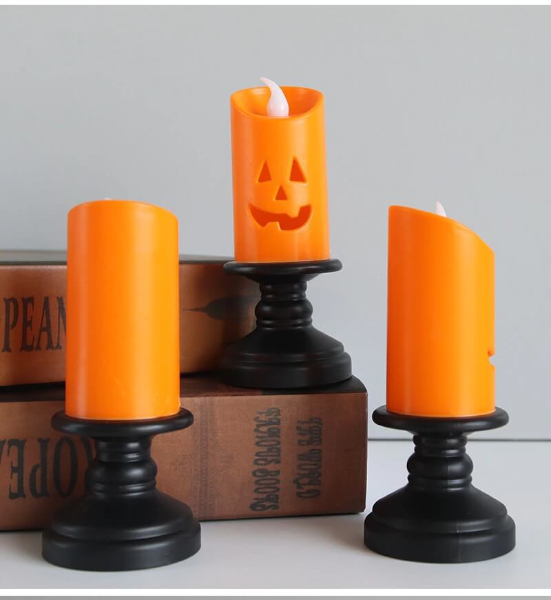 This is a Halloween LED Candle