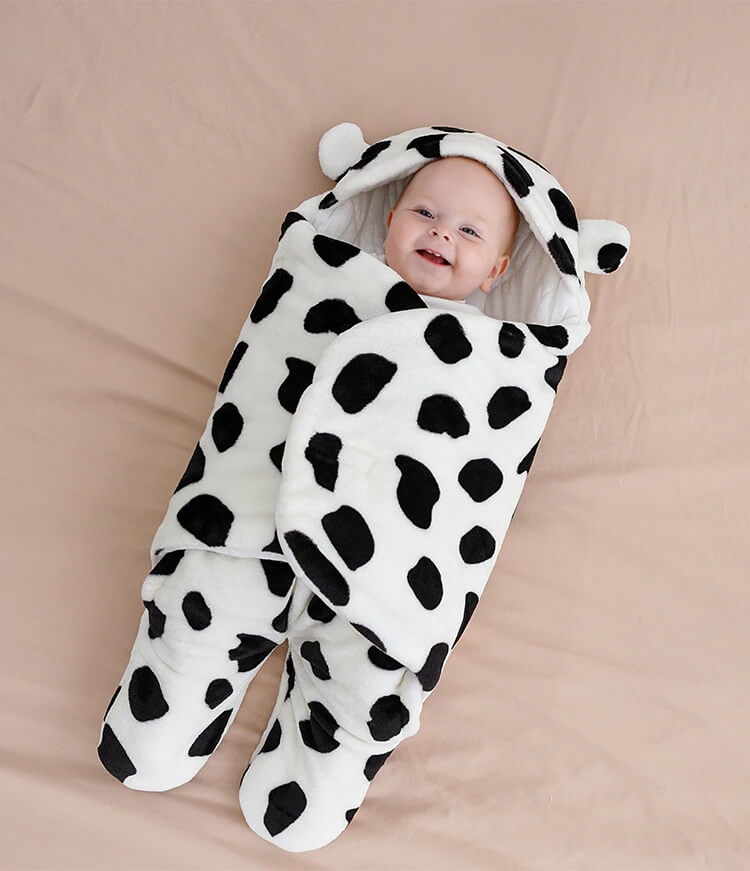 This is a BABY COW BLANKET