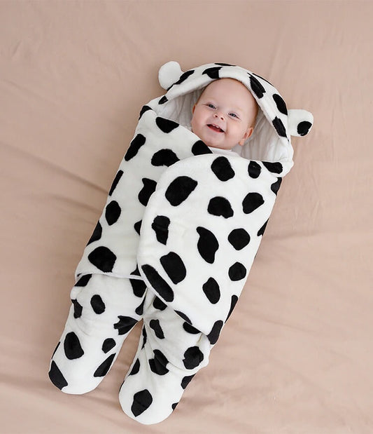 This is a BABY COW BLANKET