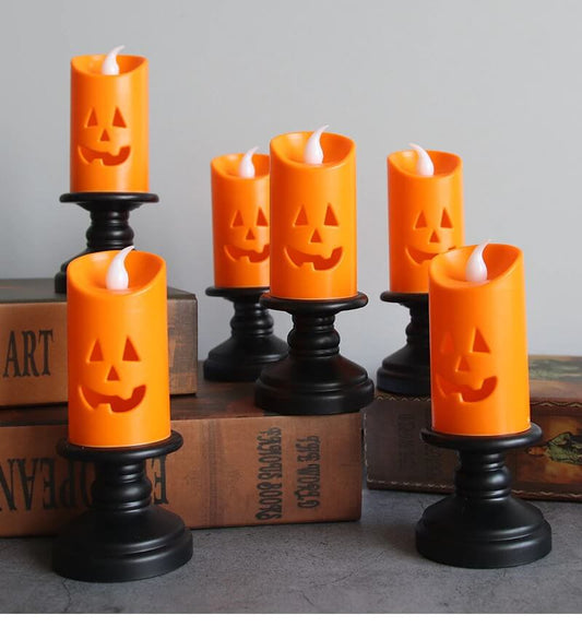This is a Halloween LED Candle