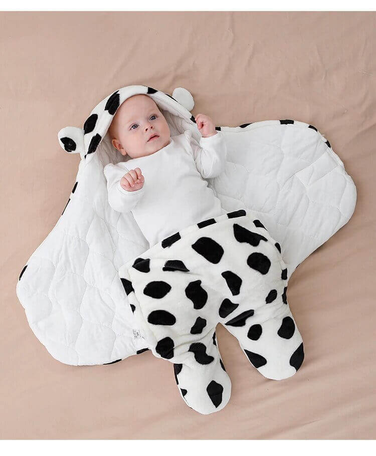 This is a BABY COW BLANKET