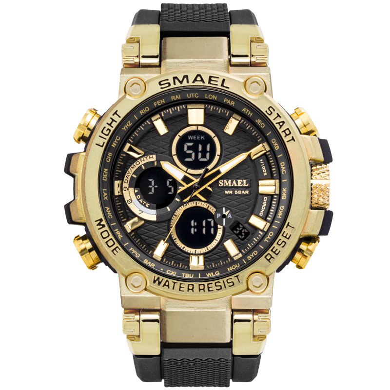 This is a Digital Double Time Chronograph Mens Watch