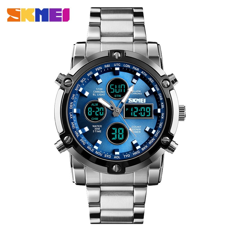 This is a 1389 Mens Waterproof Quartz Analog Watch