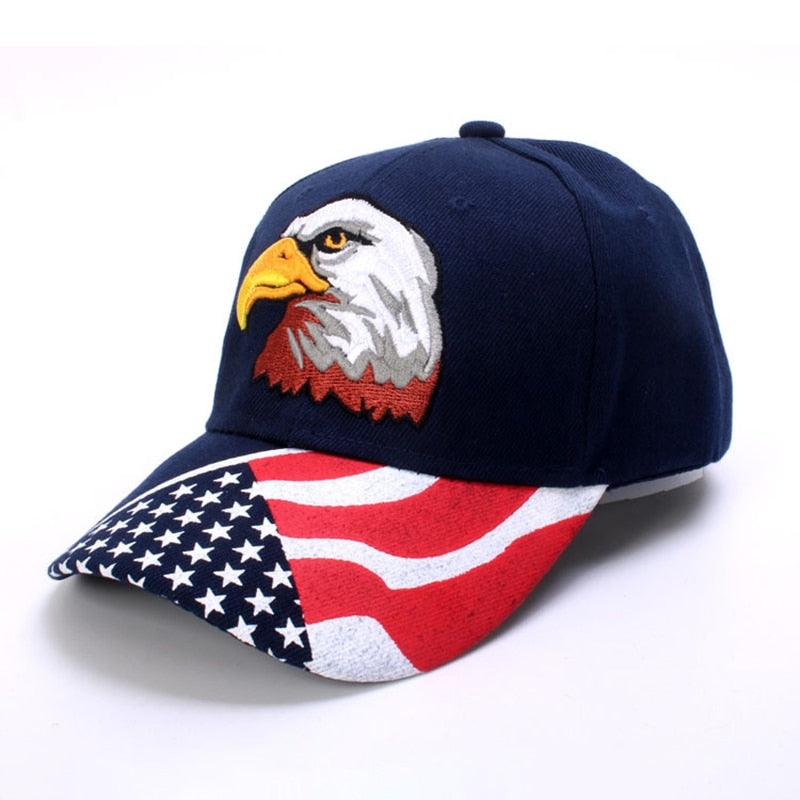 Embroidery American Eagle Trucker Hat
