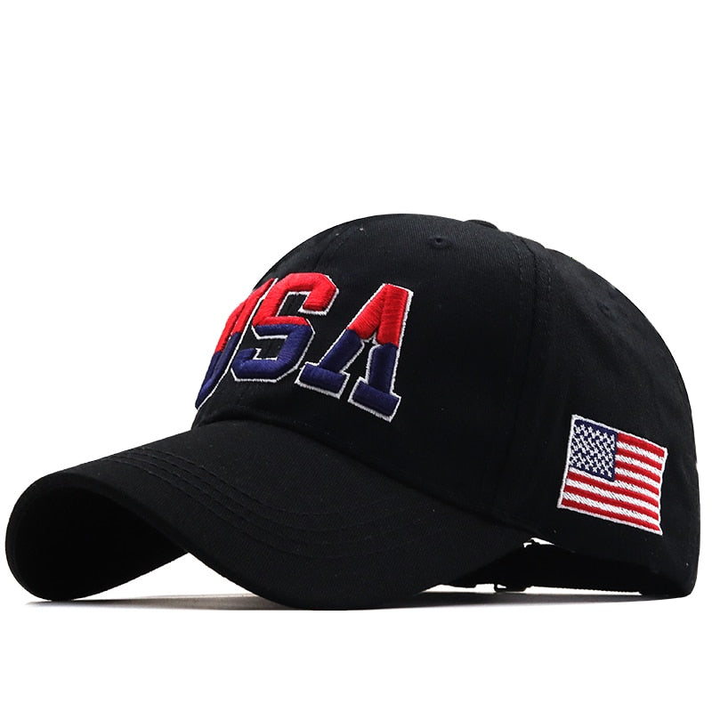 USA Flag Baseball Cap