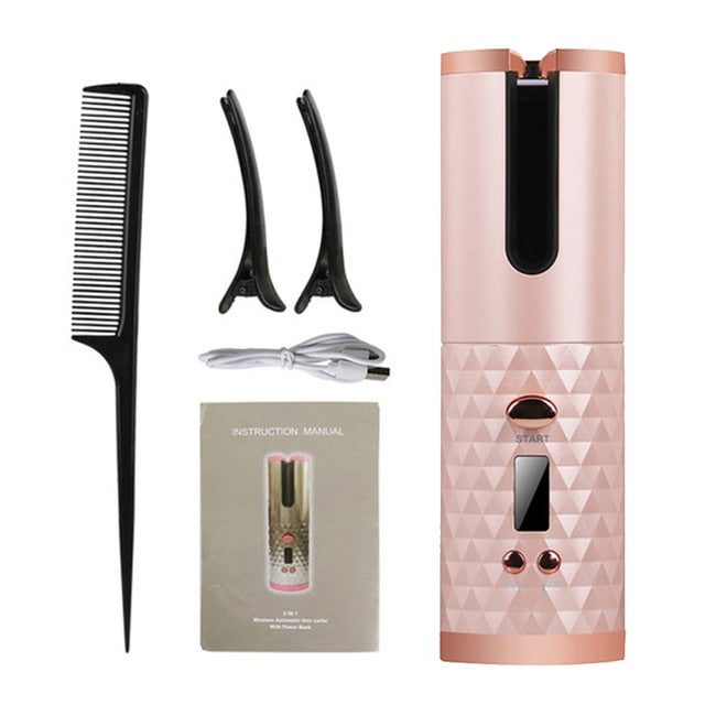This is  a Link Wireless Hair Curler