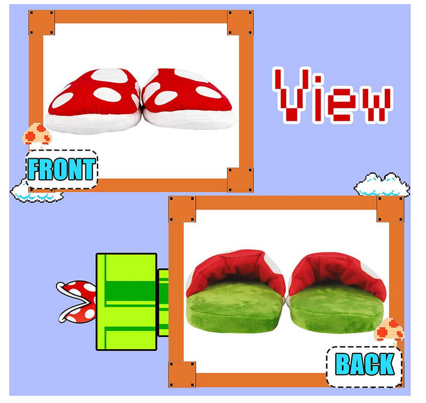 This is a Piranha Plants Slippers
