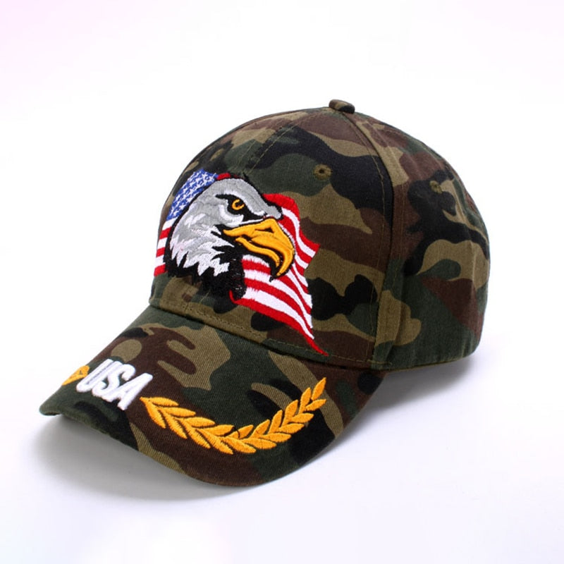 Embroidery American Eagle Trucker Hat