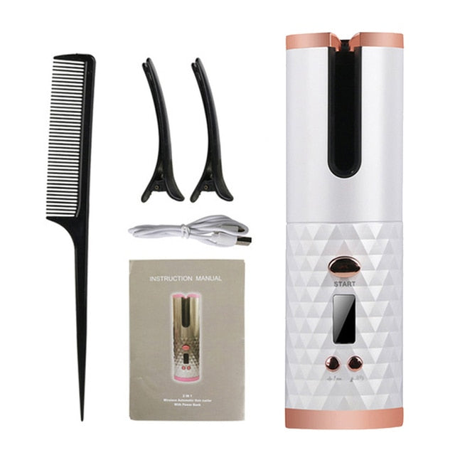 This is  a Link Wireless Hair Curler
