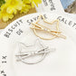 This is a Cute Cat Hair Pin Imitation Pearl Hairpin