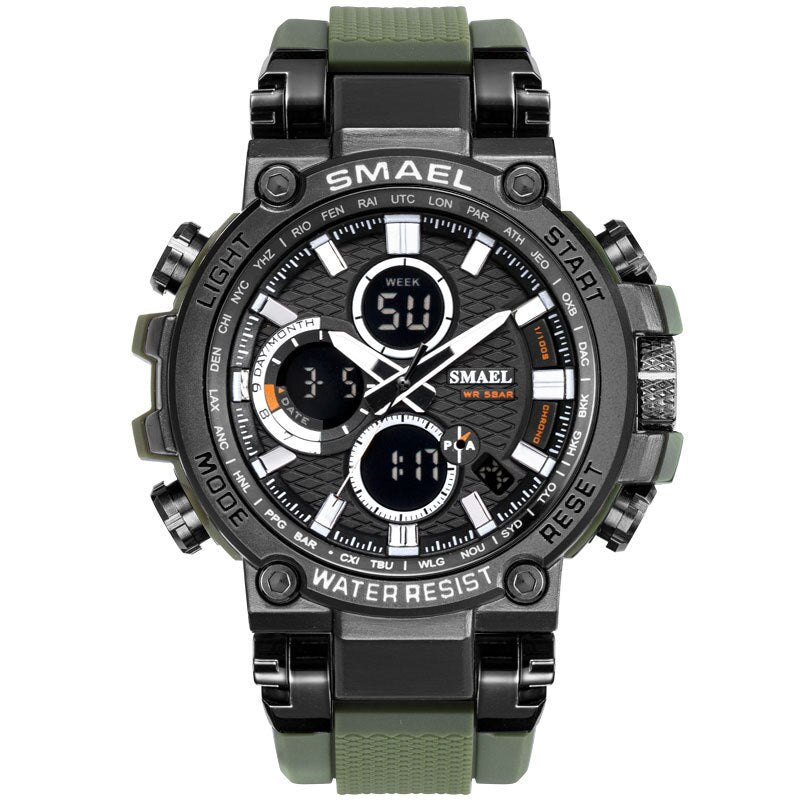 This is a Digital Double Time Chronograph Mens Watch