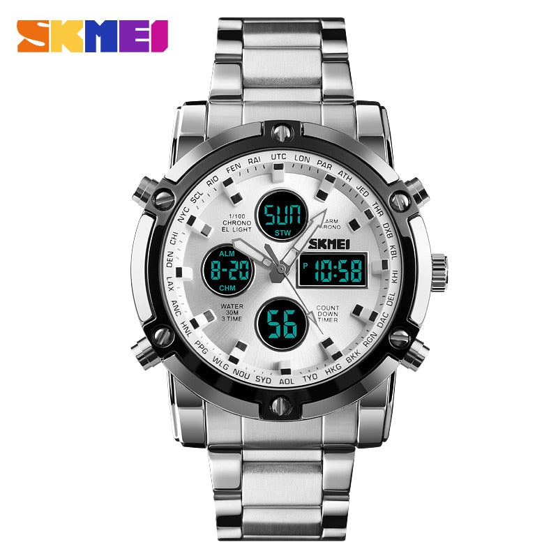 This is a 1389 Mens Waterproof Quartz Analog Watch