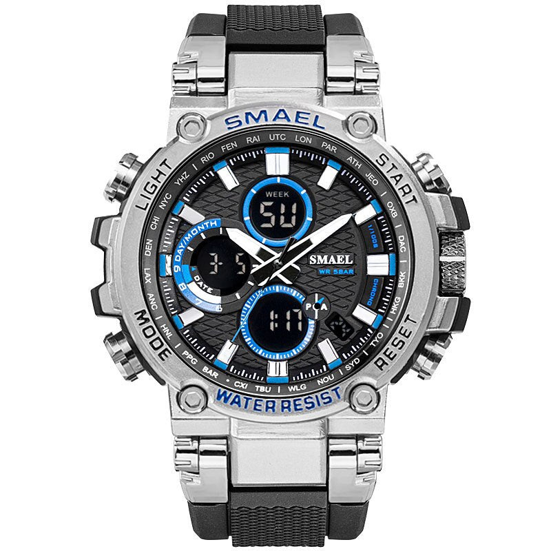 This is a Digital Double Time Chronograph Mens Watch