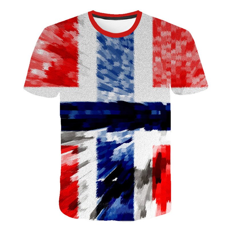 USA Flag Stripes and Stars T-shirt