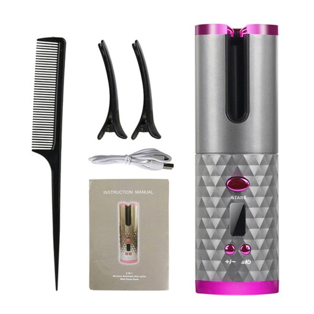 This is  a Link Wireless Hair Curler