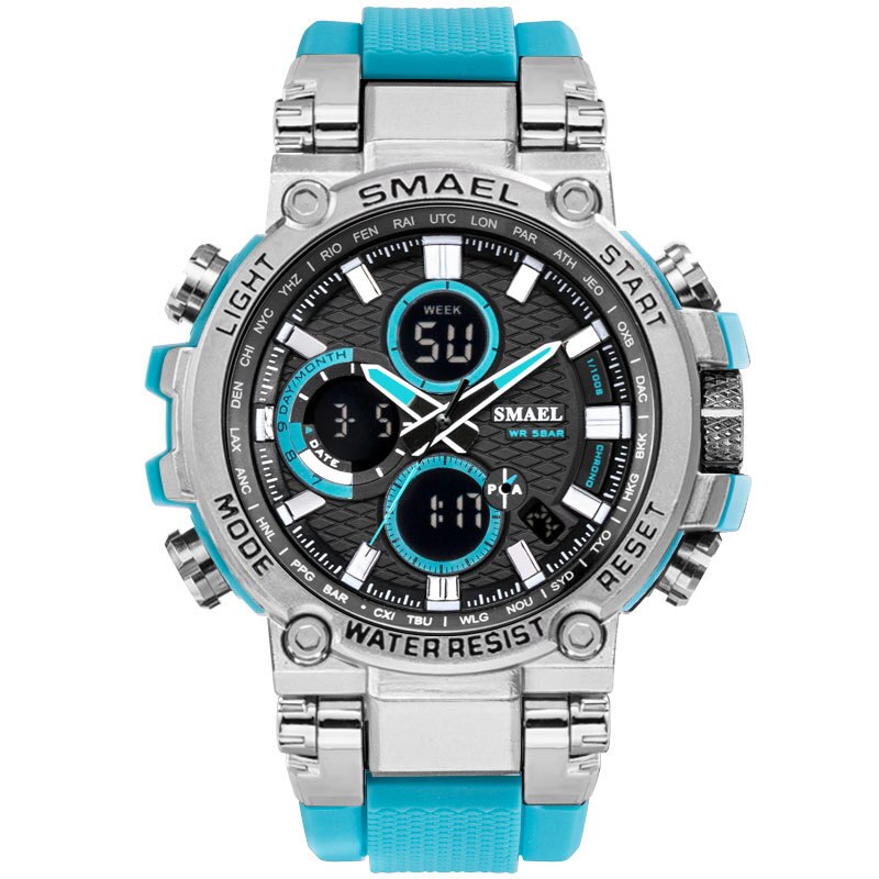 This is a Digital Double Time Chronograph Mens Watch