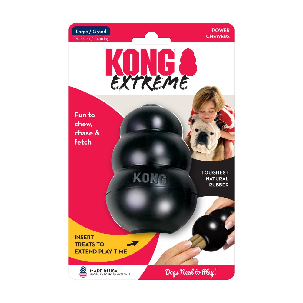 L-Size KONG Classic Dog Chewable Toy