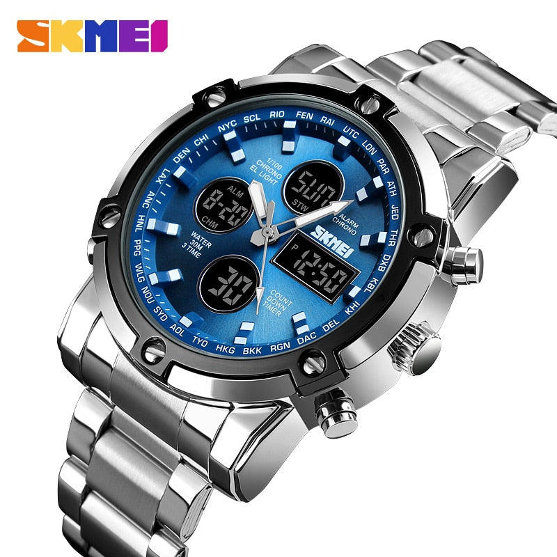This is a 1389 Mens Waterproof Quartz Analog Watch