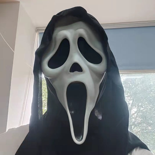 This is a Ghost Face Scream Movie Horror Mask