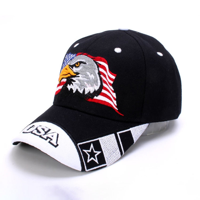Embroidery American Eagle Trucker Hat