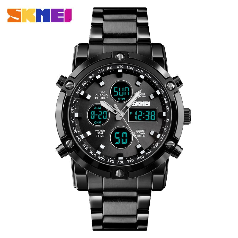 This is a 1389 Mens Waterproof Quartz Analog Watch