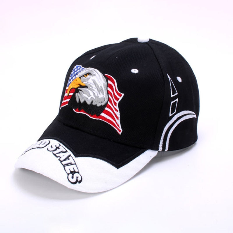 Embroidery American Eagle Trucker Hat