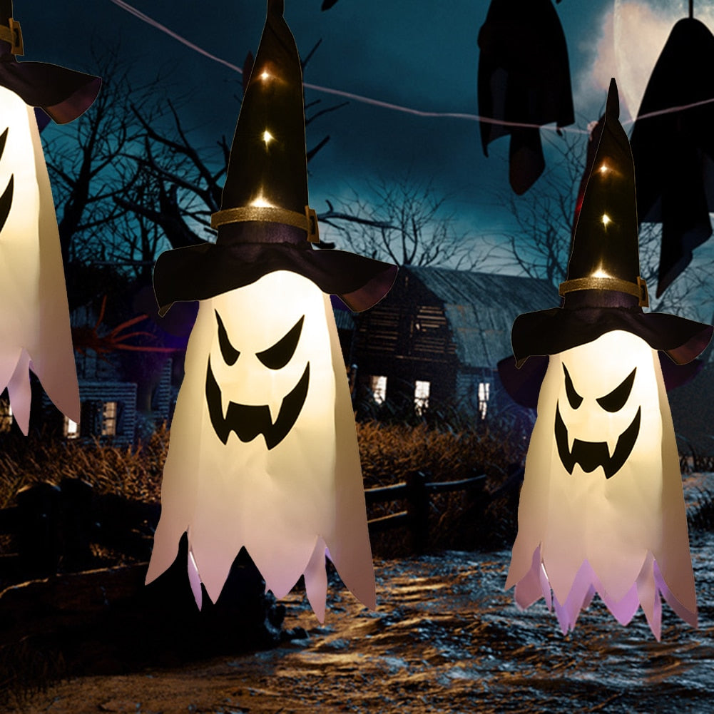 This is a LED Halloween Gypsophila Ghost Festival Dress Up