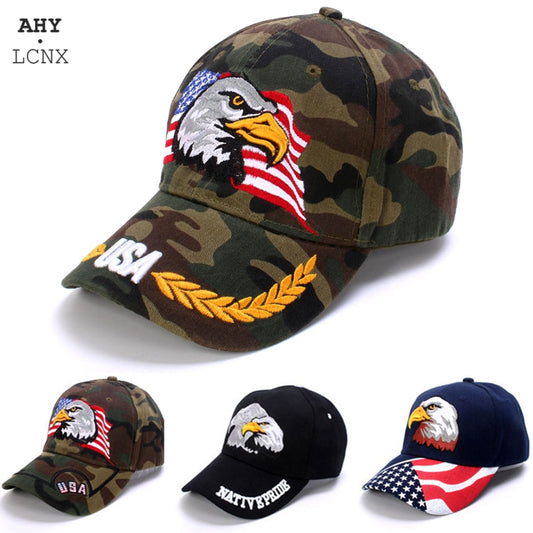 Embroidery American Eagle Trucker Hat