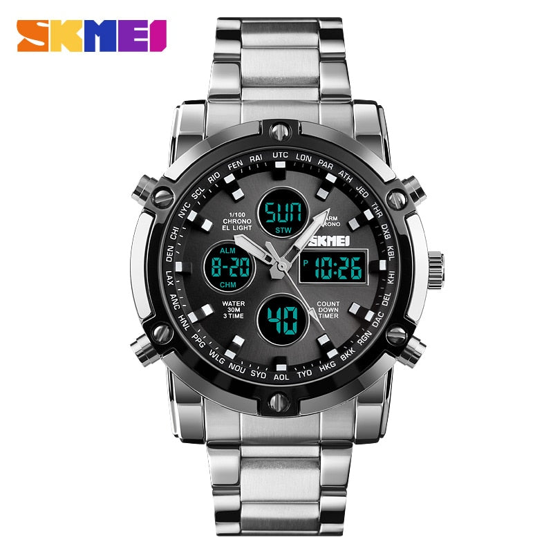 This is a 1389 Mens Waterproof Quartz Analog Watch