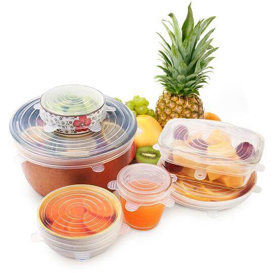 This is a REUSABLE SILICONE LIDS (6 PCS/SET)