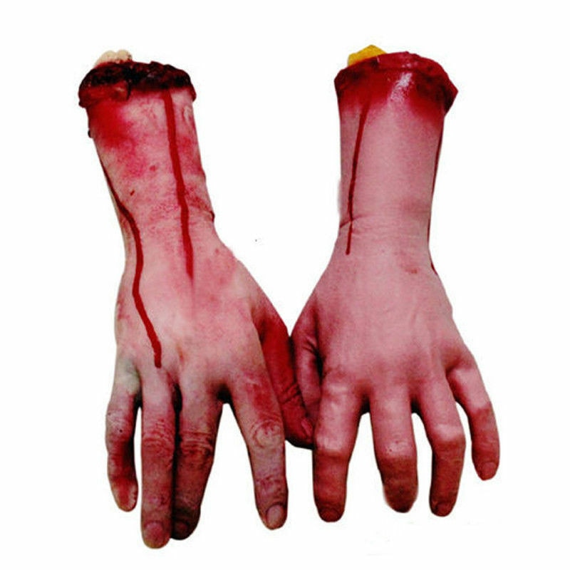 This is a Life like Scary Arm Hand Cut Off