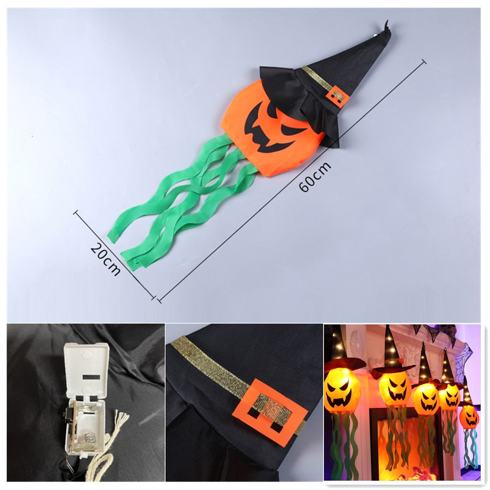 This is a LED Halloween Gypsophila Ghost Festival Dress Up