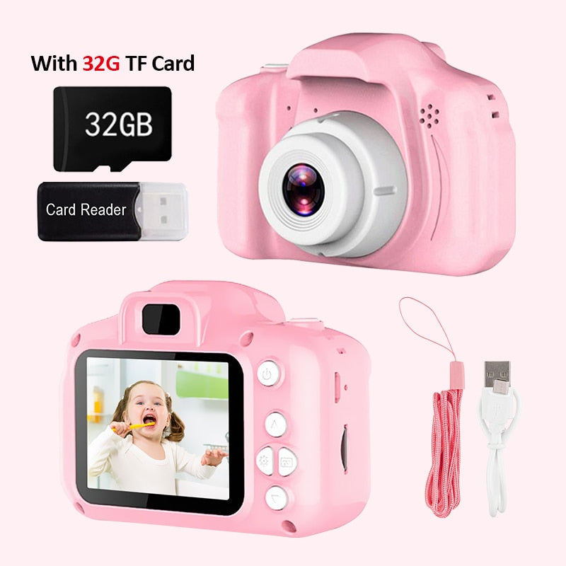 This is a 2 Inch HD Screen Children Digital Camera