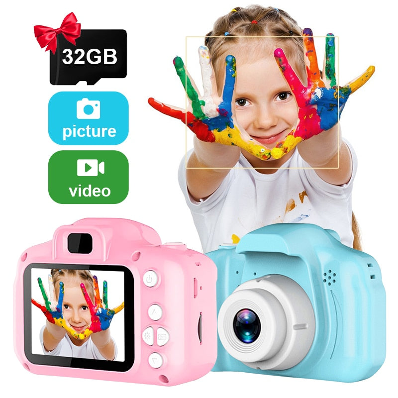 This is a 2 Inch HD Screen Children Digital Camera