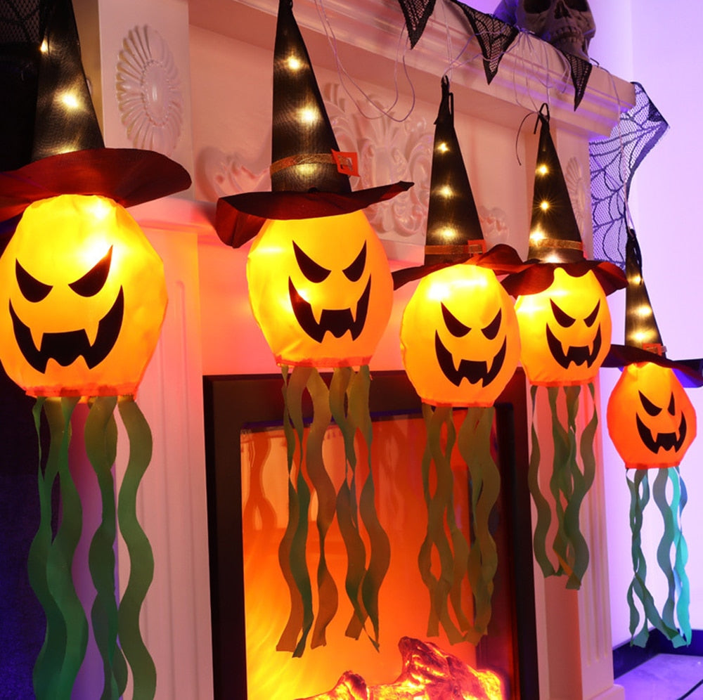 This is a LED Halloween Gypsophila Ghost Festival Dress Up