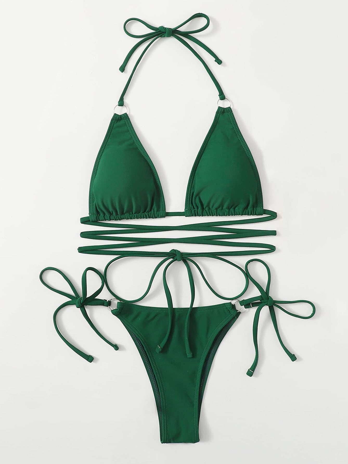 Woman Criss Cross Swimwear