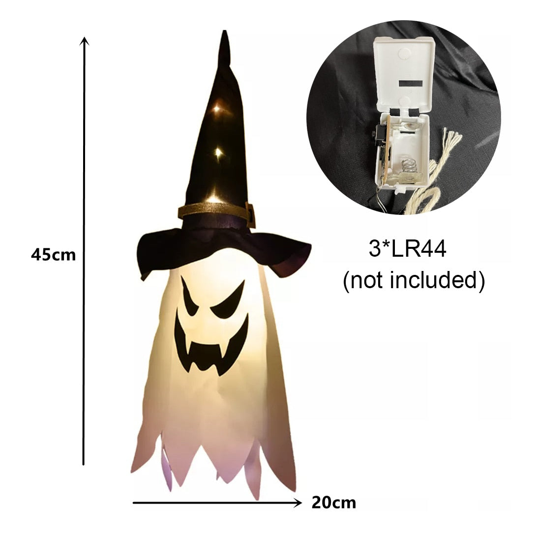 This is a LED Halloween Gypsophila Ghost Festival Dress Up
