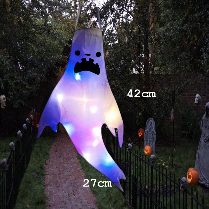 This is a Ghost Horror Grimace Glowing Party Props