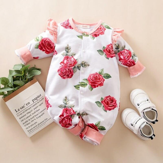 This is a BABY ROMPER ROSES dress.