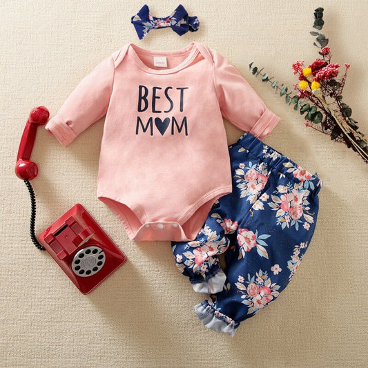 This is a BABY BEST MOM dress.