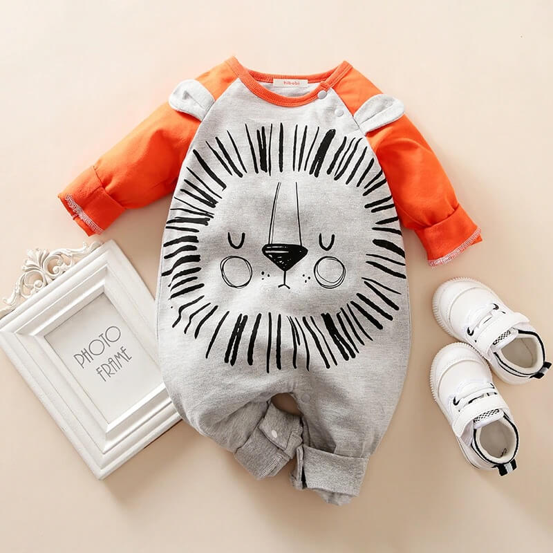 This is a BABY ROMPER LION dress.