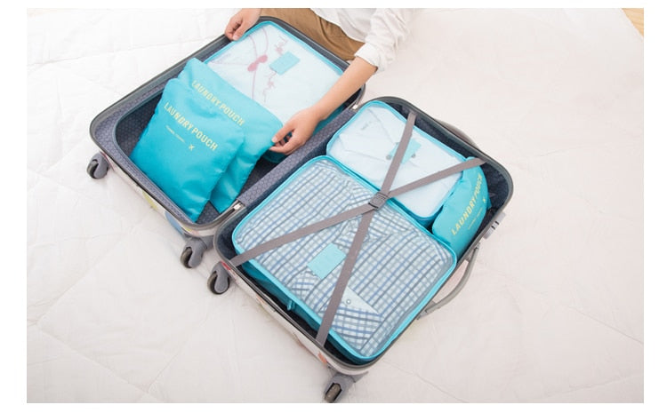 This is a TRAVEL ORGANIZER SET